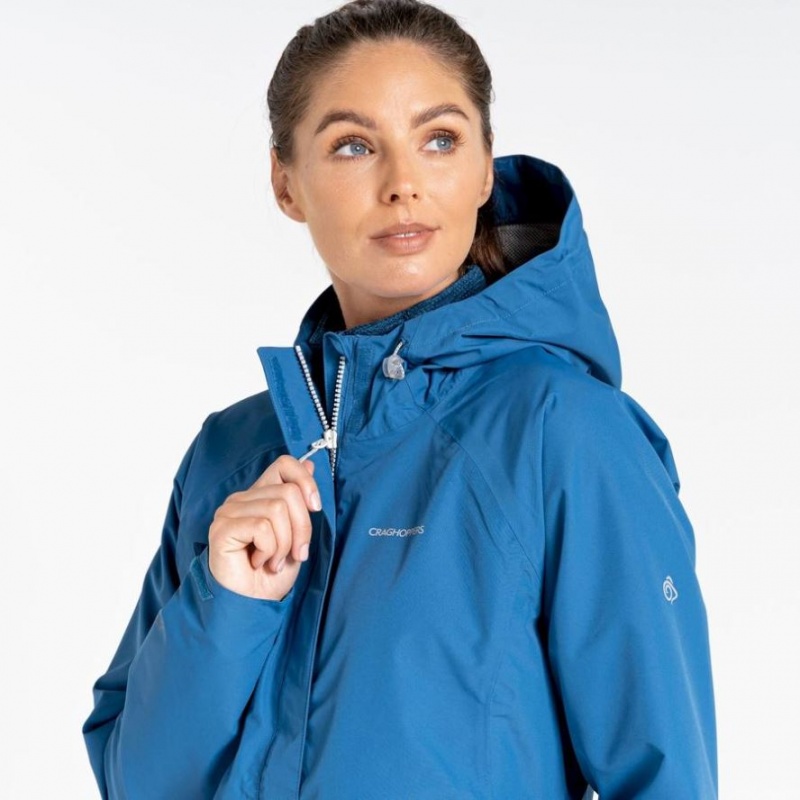 Veste Imperméable Craghoppers Orion Femme Bleu | WOJA09475