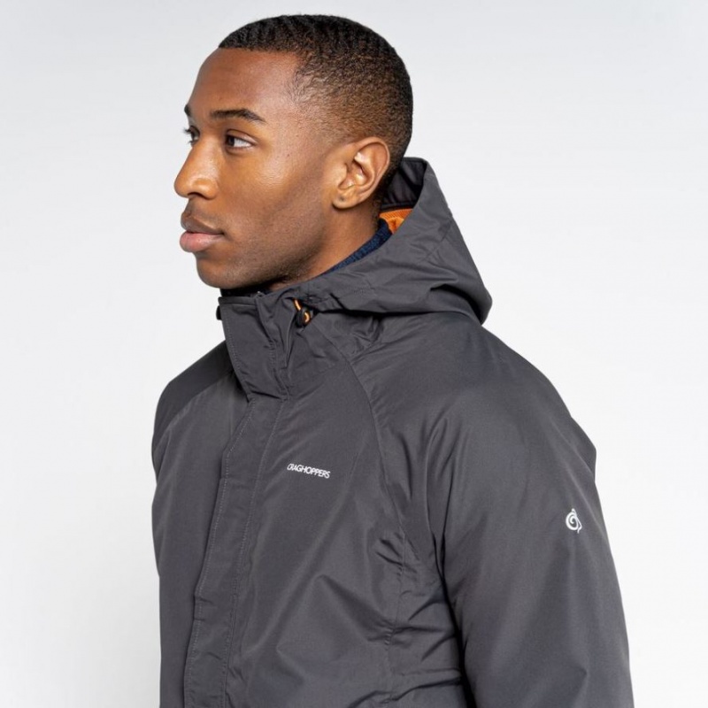 Veste Imperméable Craghoppers Orion Homme Noir | GQSC30659