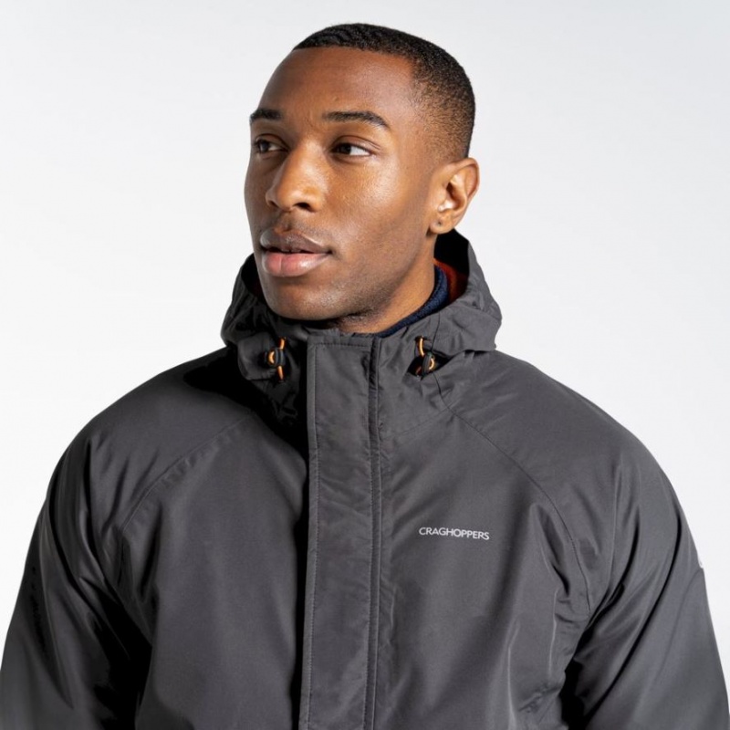 Veste Imperméable Craghoppers Orion Homme Noir | GQSC30659