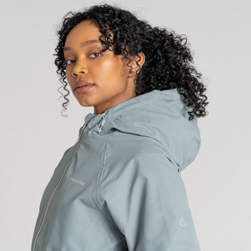 Veste Imperméable Craghoppers Salina Femme Menthe | KPZR65497