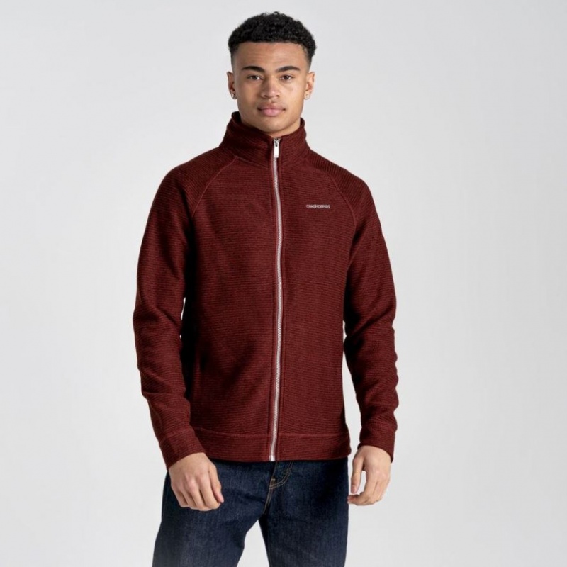 Veste Softshell Craghoppers Elton Homme Rouge Foncé | AUCY05362