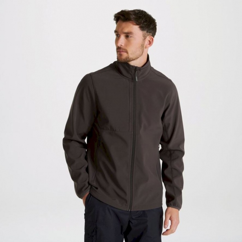 Veste Softshell Craghoppers Expert Basecamp Homme Marron Foncé | IXKW47350