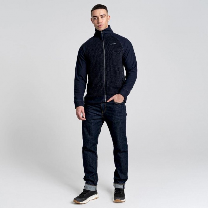 Veste Softshell Craghoppers Hector Homme Bleu Marine | WOQD32785