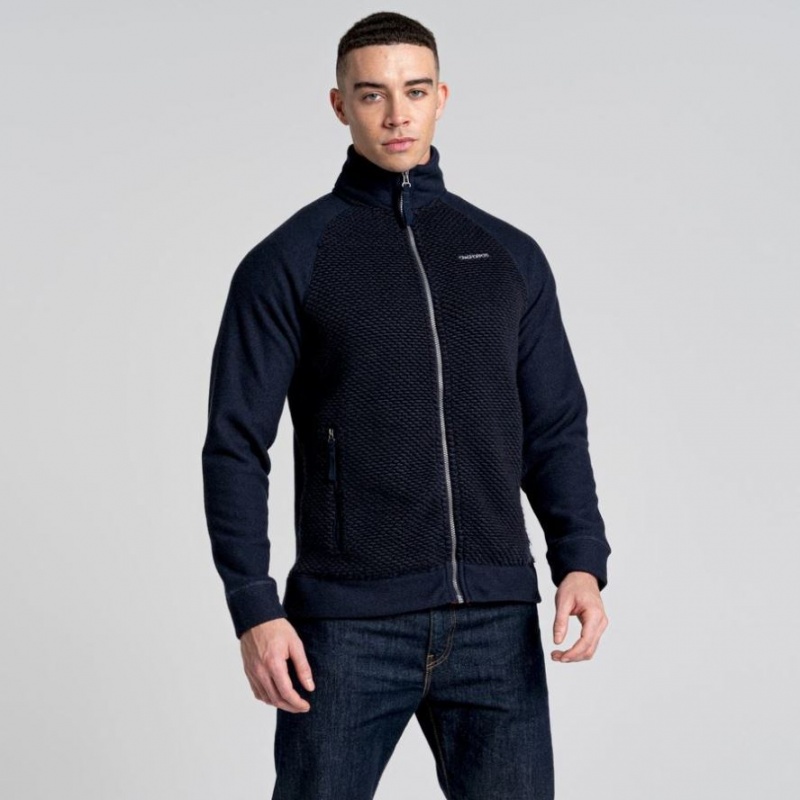 Veste Softshell Craghoppers Hector Homme Bleu Marine | WOQD32785