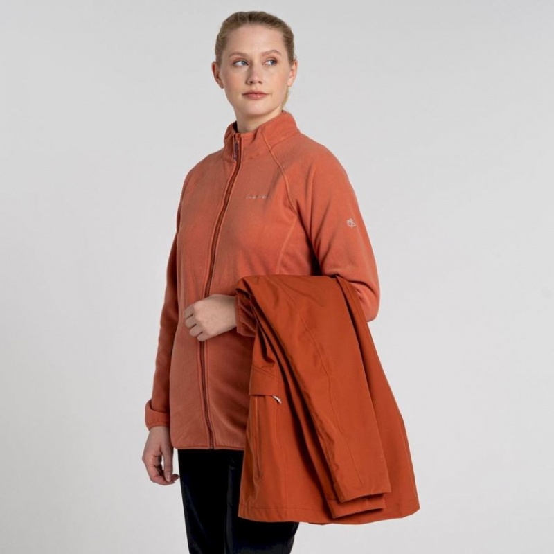 Veste À Capuche Craghoppers 3 In 1 Femme Marron | KOSA57814