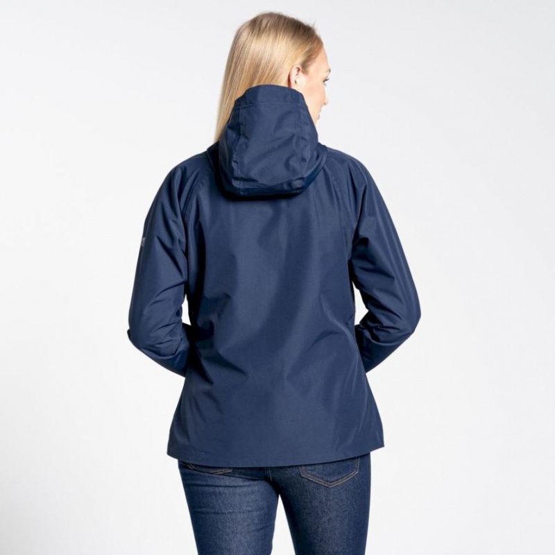 Veste À Capuche Craghoppers Brielle Femme Bleu Marine | BXEL69582