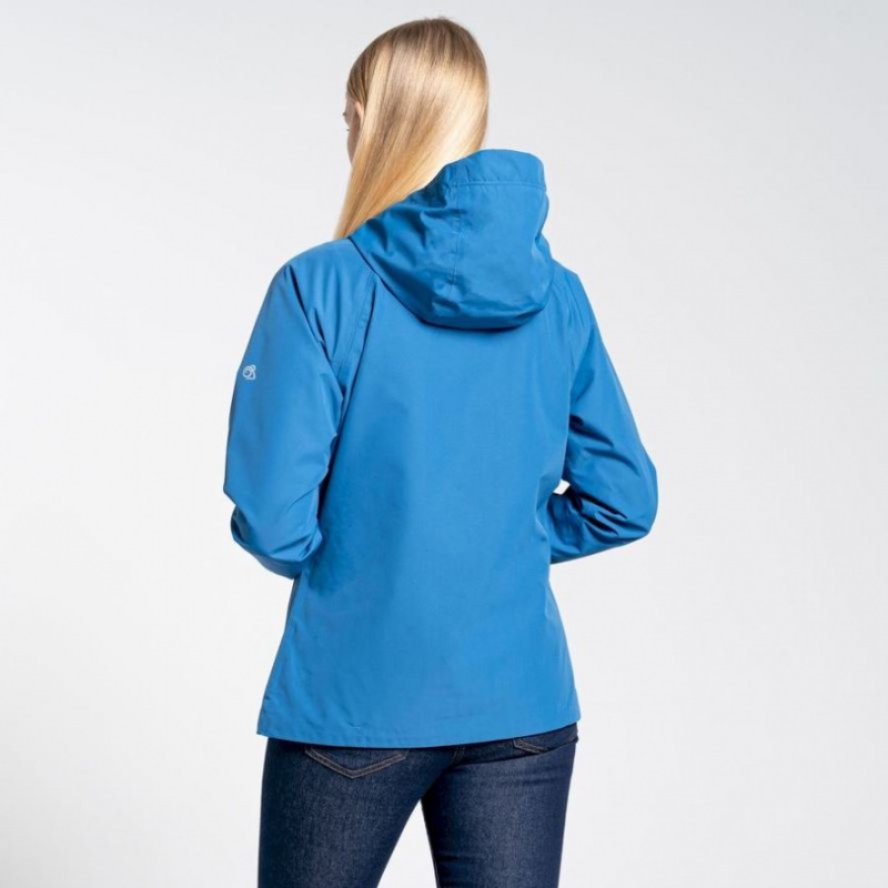 Veste À Capuche Craghoppers Brielle Femme Bleu | NWSX92740