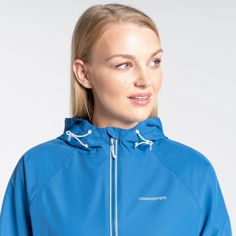 Veste À Capuche Craghoppers Brielle Femme Bleu | NWSX92740