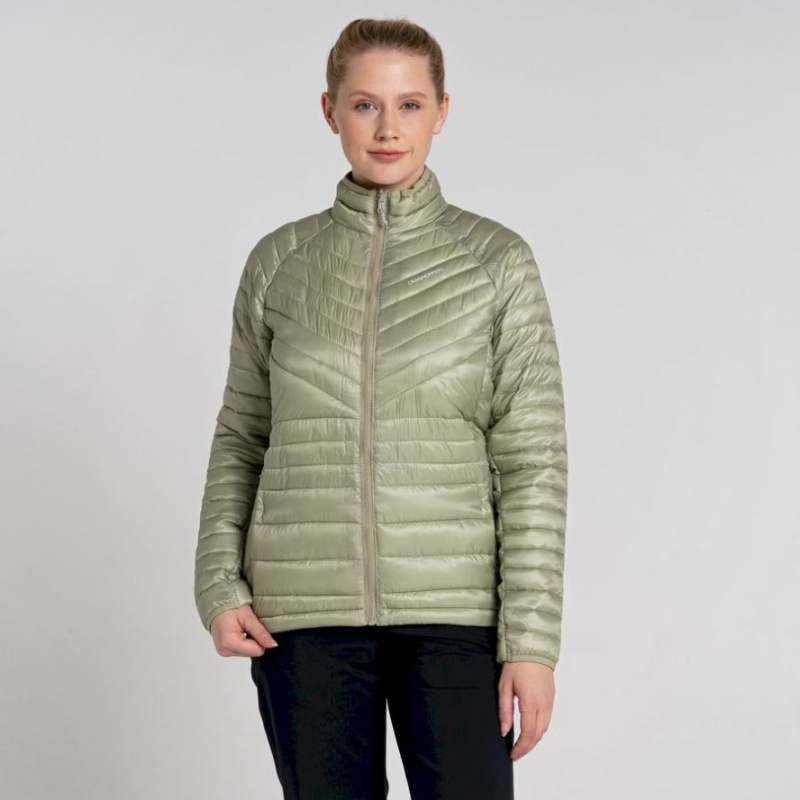 Veste À Capuche Craghoppers Caldbeck Pro 3 In 1 Femme Vert Olive | SGQD91470