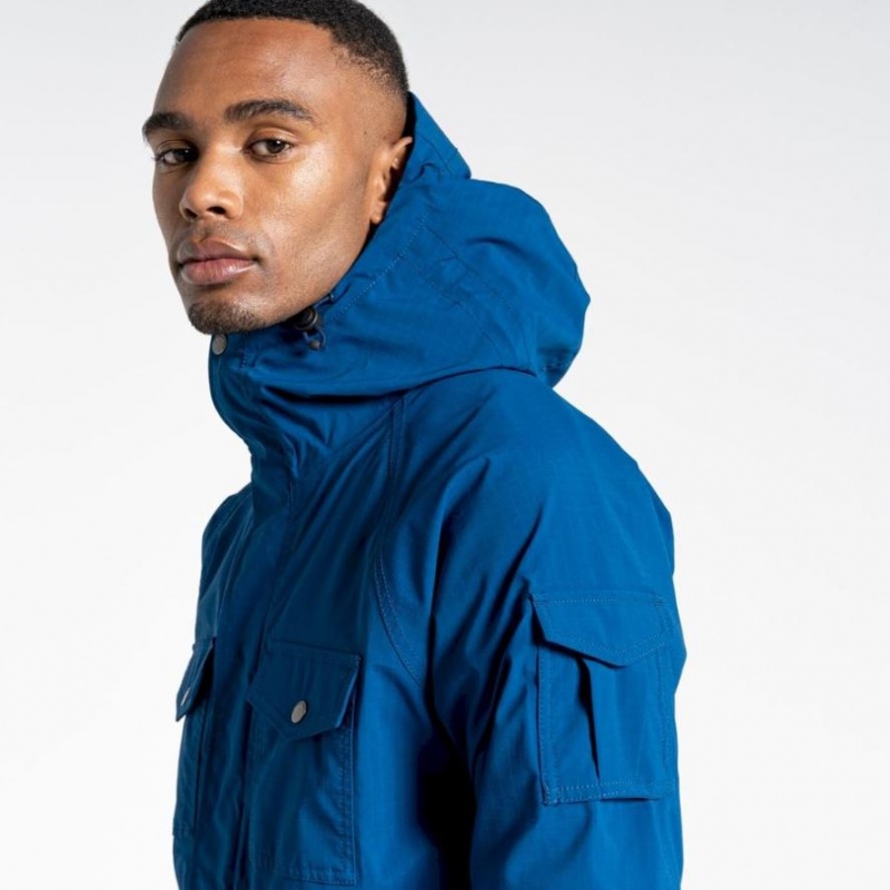 Veste À Capuche Craghoppers Canyon Homme Bleu | ICNP83176