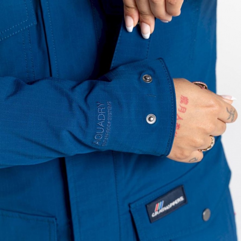 Veste À Capuche Craghoppers Canyon Homme Bleu | ICNP83176