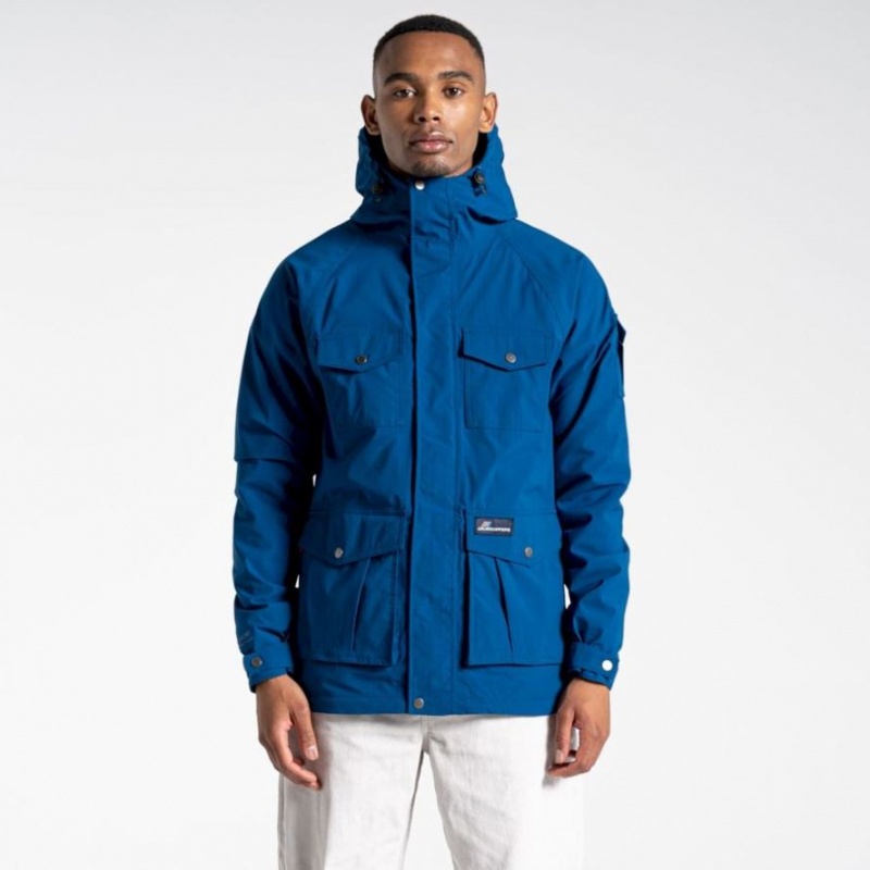 Veste À Capuche Craghoppers Canyon Homme Bleu | ICNP83176