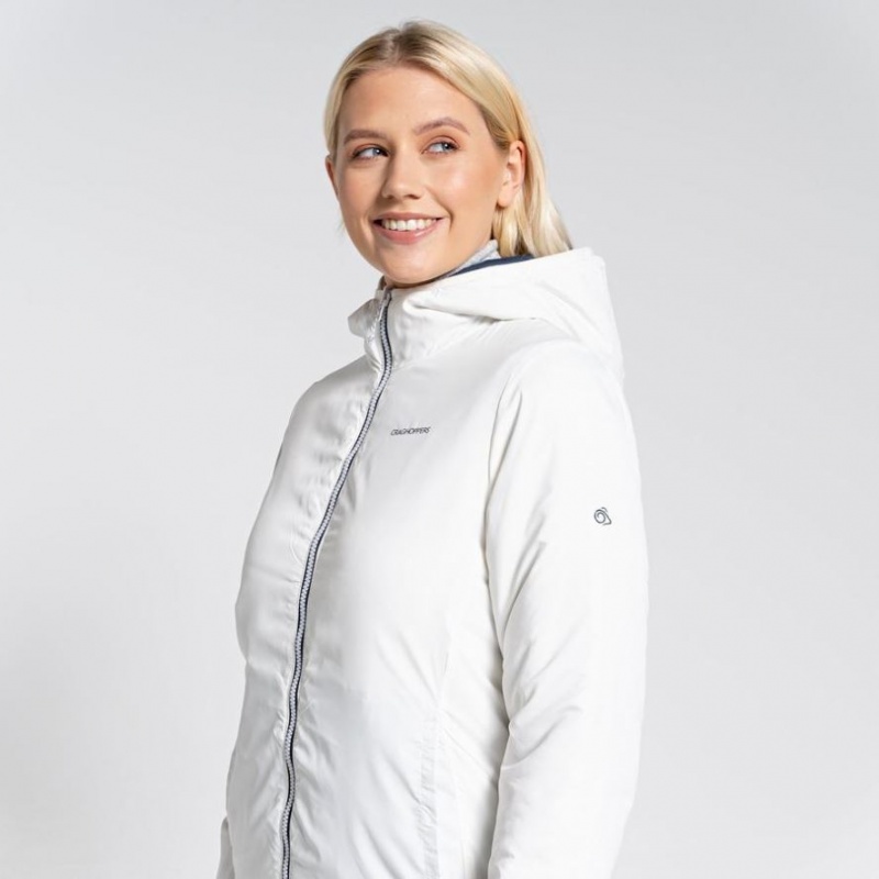 Veste À Capuche Craghoppers CompressLite VI Femme Bleu Marine | WOGQ32491