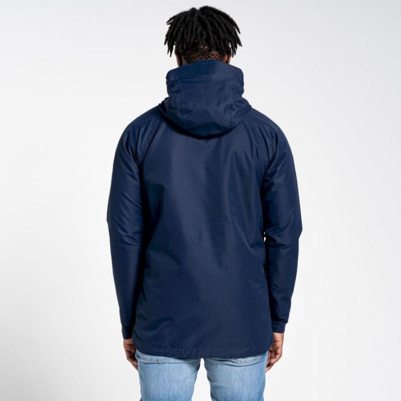 Veste À Capuche Craghoppers Cove Homme Bleu Marine | VUGD54762