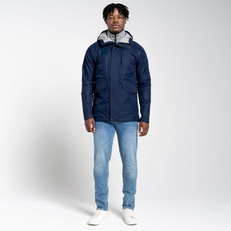 Veste À Capuche Craghoppers Cove Homme Bleu Marine | VUGD54762