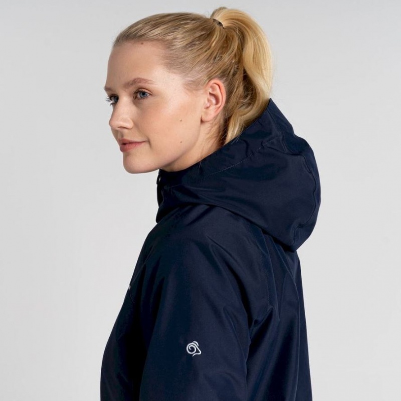 Veste À Capuche Craghoppers Denise 3 In 1 Femme Bleu Marine | PUSW62319