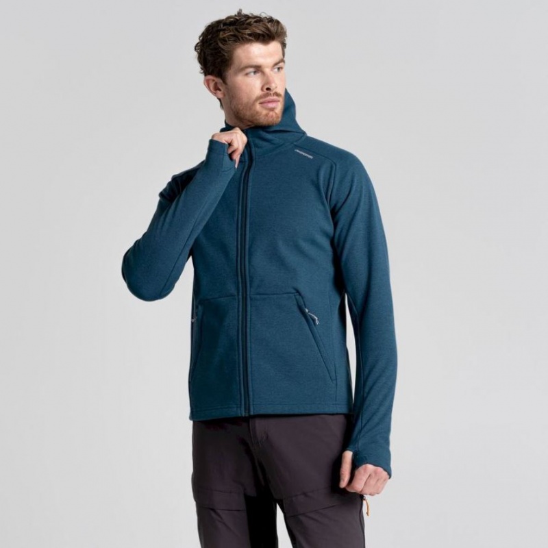 Veste À Capuche Craghoppers Dynamic Pro Homme Bleu | JYCK97431