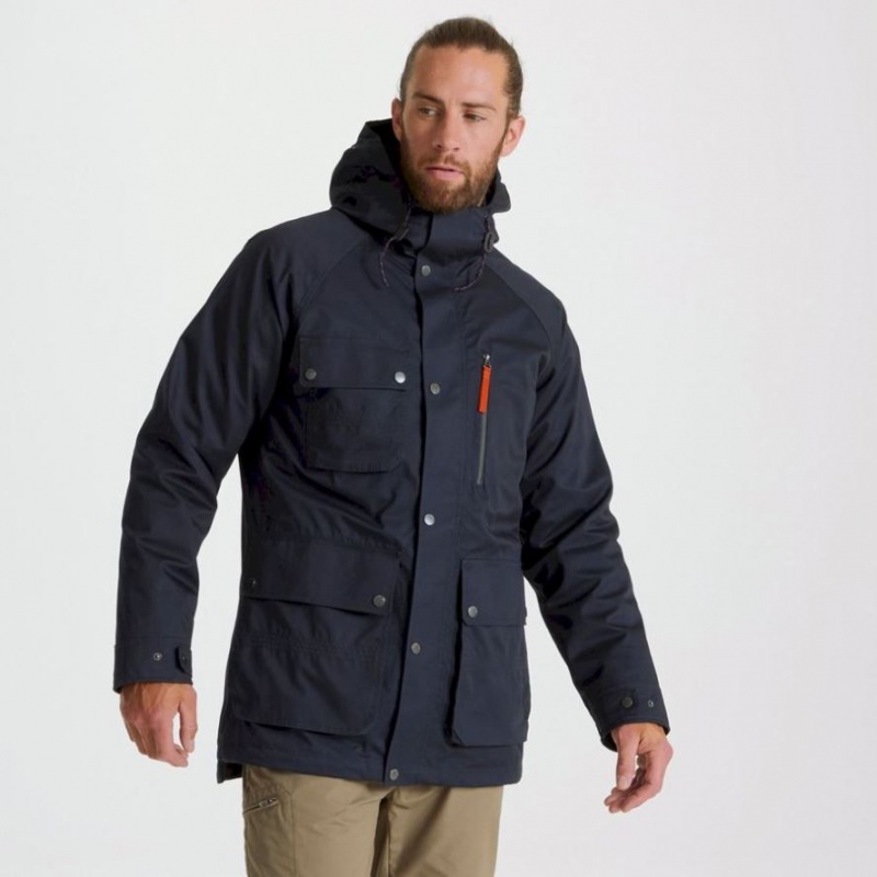 Veste À Capuche Craghoppers Haster 3 In 1 Homme Bleu Marine | FJUL08769