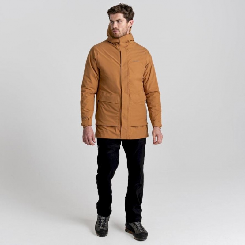 Veste À Capuche Craghoppers Lorton Pro 3 In 1 Homme Marron | ELZP37950