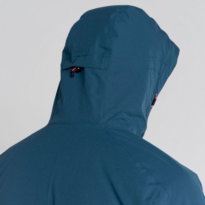 Veste À Capuche Craghoppers Lorton Thermic Homme Bleu | ZDLJ19853