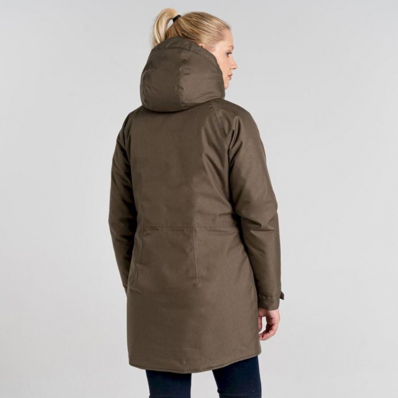 Veste À Capuche Craghoppers Rubie Femme Vert Olive | OSGK84210