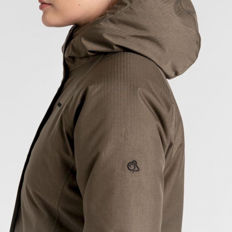 Veste À Capuche Craghoppers Rubie Femme Vert Olive | OSGK84210