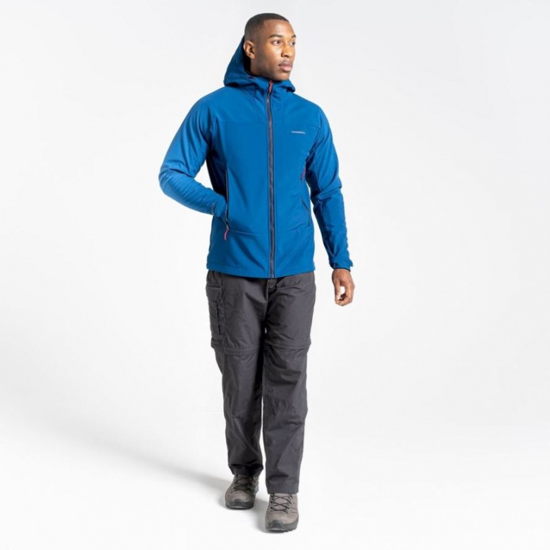 Veste À Capuche Craghoppers Tripp Homme Bleu | FIZS50714