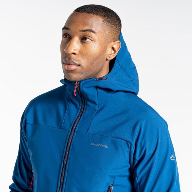 Veste À Capuche Craghoppers Tripp Homme Bleu | FIZS50714