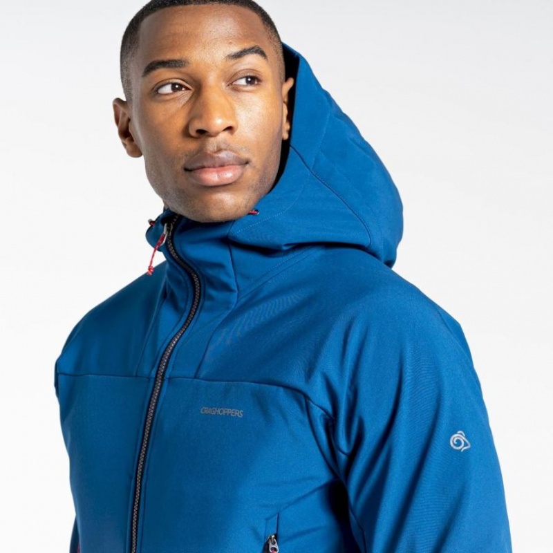 Veste À Capuche Craghoppers Tripp Homme Bleu | FIZS50714