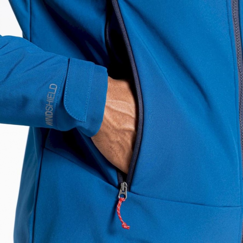 Veste À Capuche Craghoppers Tripp Homme Bleu | FIZS50714