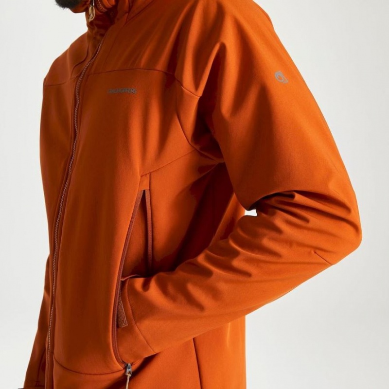 Veste À Capuche Craghoppers Tripp Homme Orange | INEA38160