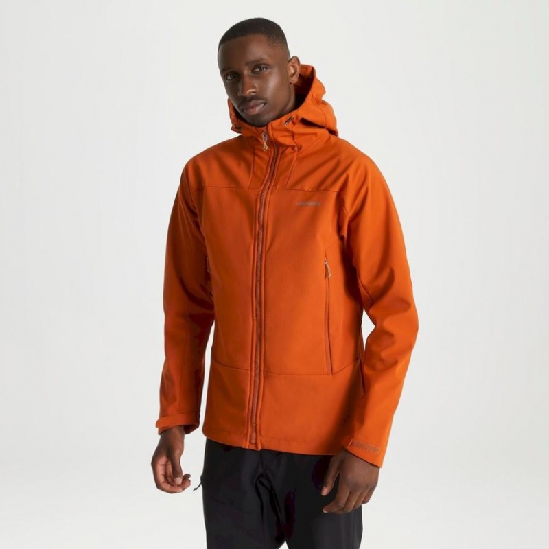 Veste À Capuche Craghoppers Tripp Homme Orange | INEA38160