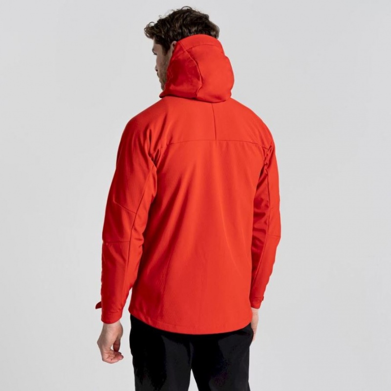 Veste À Capuche Craghoppers Tripp Homme Rouge | GUNC70124