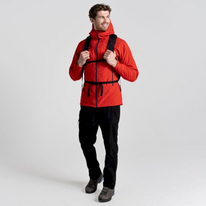 Veste À Capuche Craghoppers Tripp Homme Rouge | GUNC70124