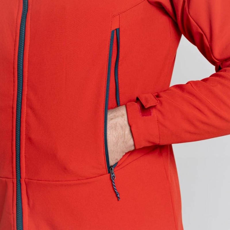 Veste À Capuche Craghoppers Tripp Homme Rouge | GUNC70124