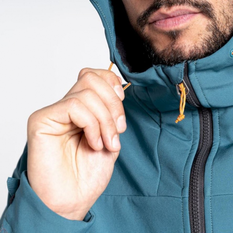 Veste À Capuche Craghoppers Tripp Homme Turquoise | CKDM52916