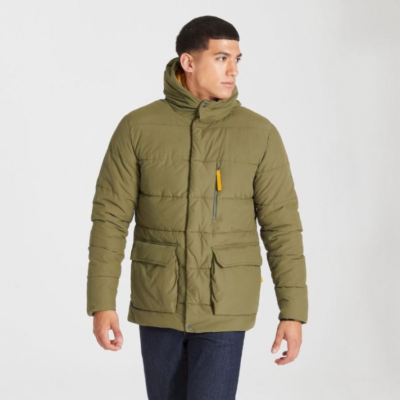 Vestes Isolées Craghoppers Cromarty Homme Vert Olive | IRDN75196