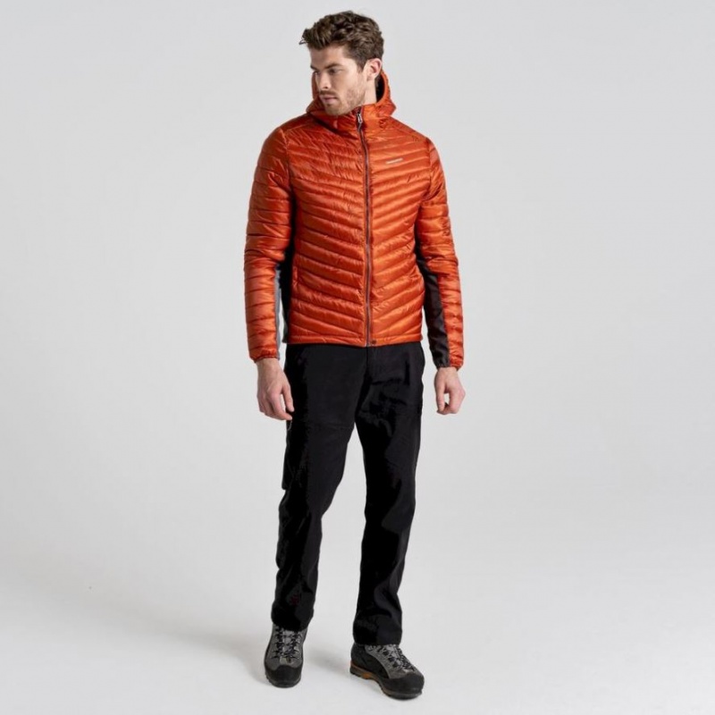 Vestes Isolées Craghoppers ExpoLite Encapuchonné Homme Orange | DHCB36895