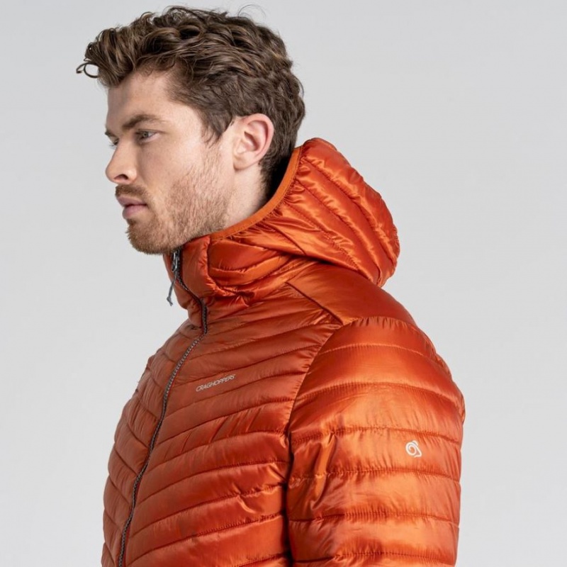 Vestes Isolées Craghoppers ExpoLite Encapuchonné Homme Orange | DHCB36895