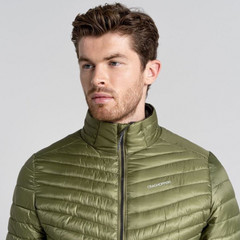 Vestes Isolées Craghoppers ExpoLite Homme Vert Olive | NOVC68942