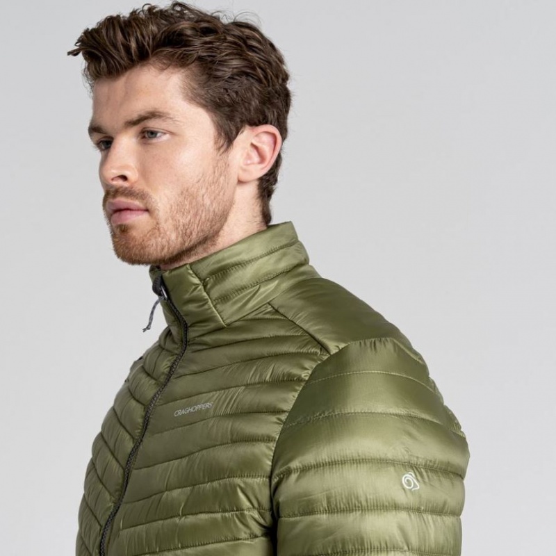 Vestes Isolées Craghoppers ExpoLite Homme Vert Olive | NOVC68942