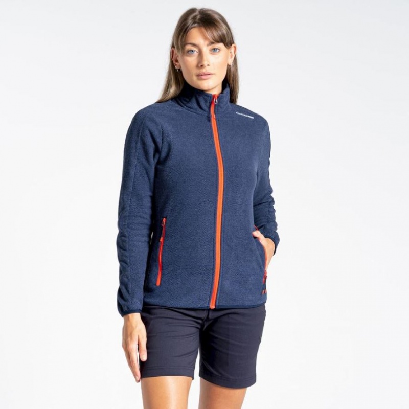 Vestes Polaires Craghoppers Minerva Femme Bleu Marine | TURJ15387