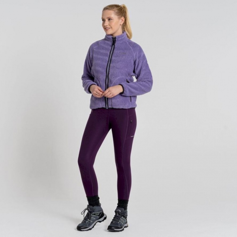 Vestes Polaires Craghoppers Salara Femme Violette | IREF93802