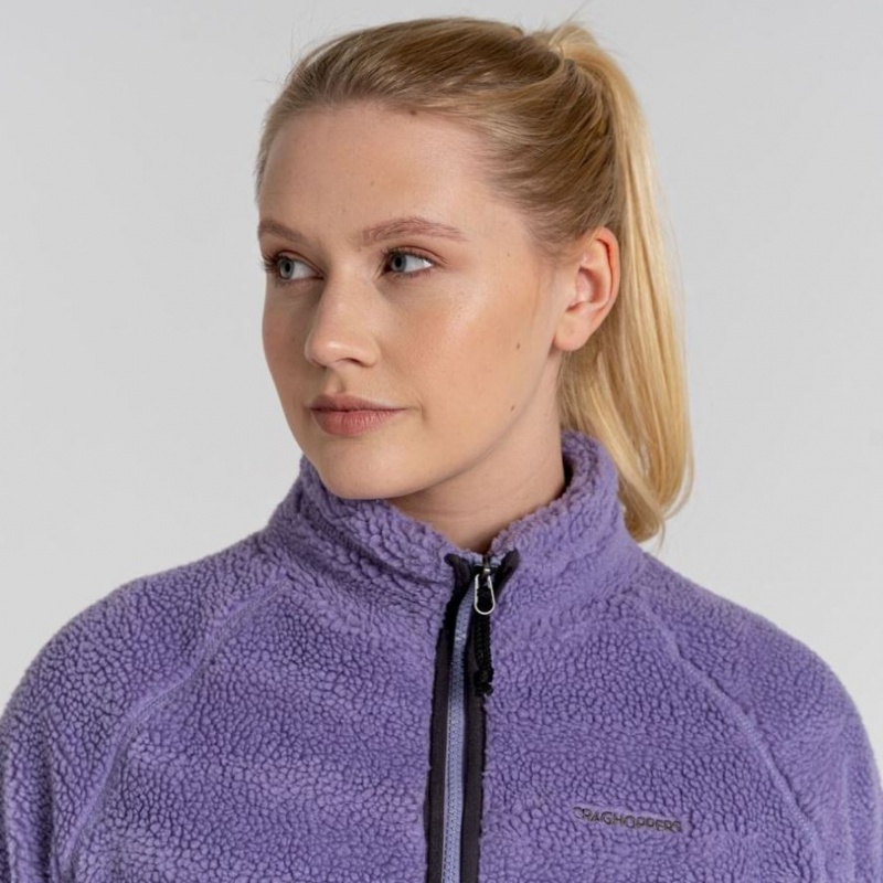 Vestes Polaires Craghoppers Salara Femme Violette | IREF93802