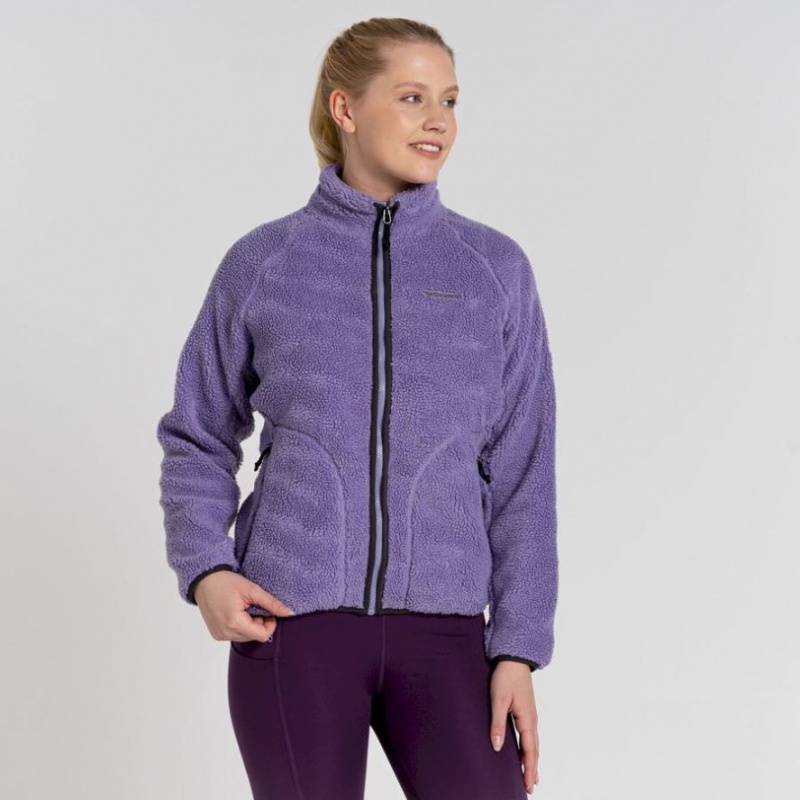 Vestes Polaires Craghoppers Salara Femme Violette | IREF93802