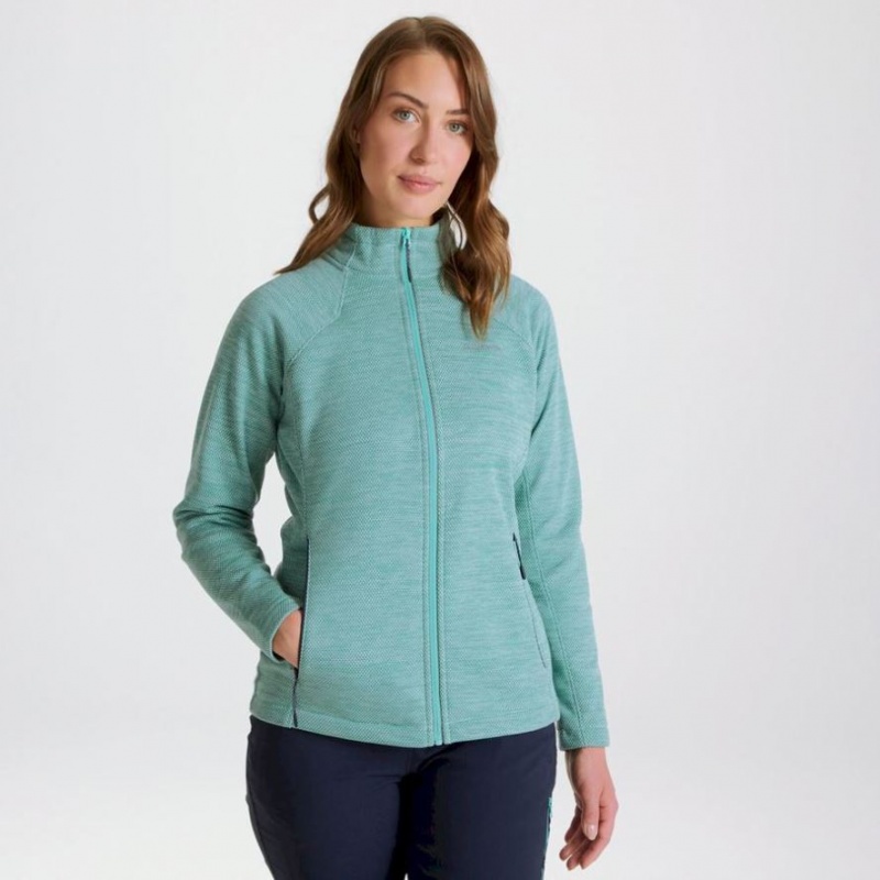 Vestes Polaires Craghoppers Stromer Femme Turquoise | XQJR26409